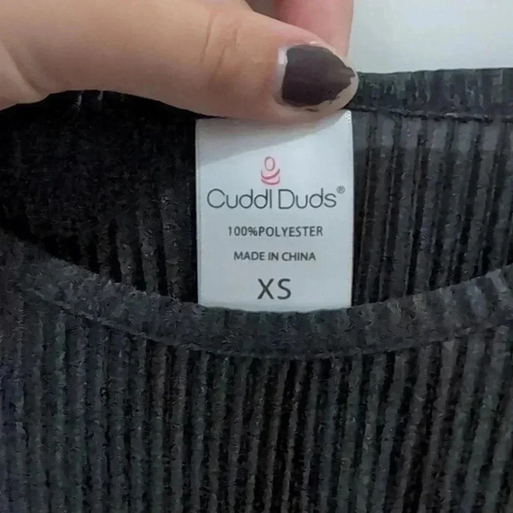 Cuddl Duds Women's Short Sleeve top - Picture 6 of 6
